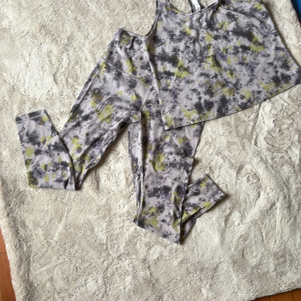 Lululemon align legging and nulu tank set